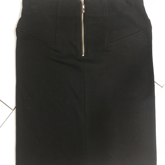 Black straight skirt medium Forever XXI - Picture 2 of 4